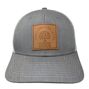 There's Amazing Inside Florida Citrus Snapback Trucker Hat Gray One Size